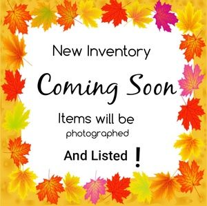 New Inventory Coming Soon